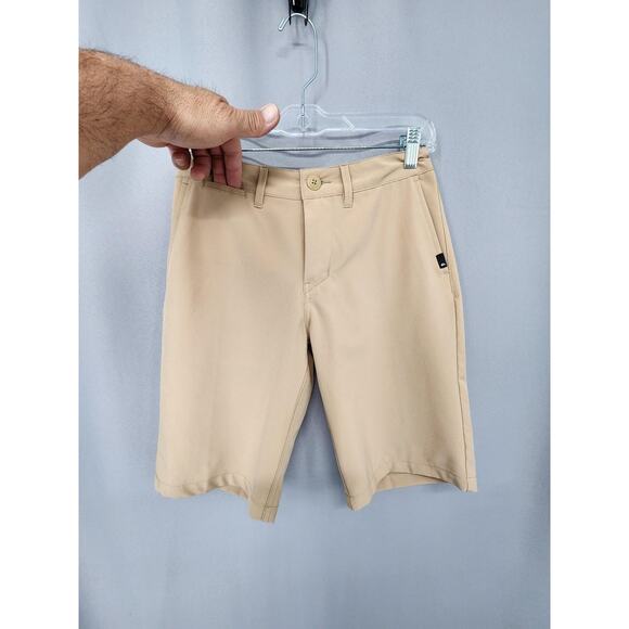 Quiksilver Shorts Boys 12 Khaki Amphibian Hybrid Walkshorts 4-Way Stretch Youth - Picture 4 of 16